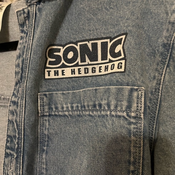 Sonic the Hedgehog Jean jacket Denim Jacket - Blue - Picture 3 of 7